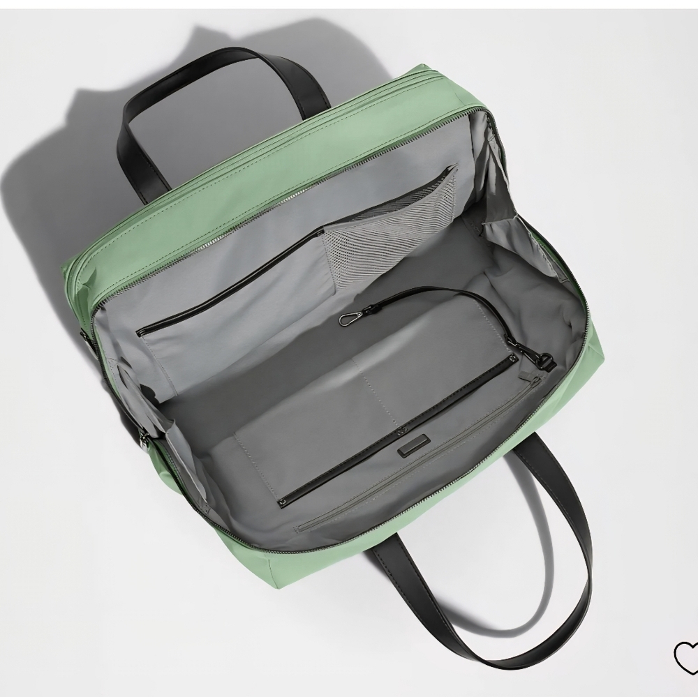 Away Sea Green Everywhere Bag with Black Handles - Picture 3 of 5
